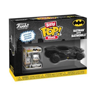 Batman Funko Bitty Pop! Rides: Batman and Batmobile