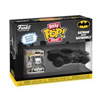 Batman Funko Bitty Pop! Rides: Batman and Batmobile - thumbnail