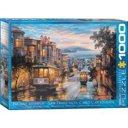 San Francisco Cable Car Heaven (1000 Stukjes) - Puzzel;Puzzel (0628136609579) San Francisco Cable Car Heaven (1000 Stukjes) - Puzzel;Puzzel (0628136609579)