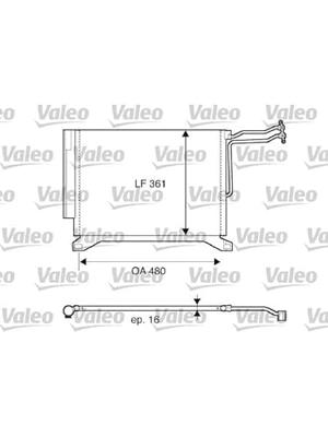 Airco condensor 817837