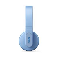 PHILIPS Kids Draadloze on-ear-koptelefoon, draadloze koptelefoon voor kinderen met Bluetooth met gelimiteerd volume, 28 uur afspeeltijd, kleurrijk ontwerp & lichtgewicht, Blauw (Blue) - thumbnail