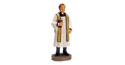 Lemax reverend smythe kerstdorp figuur type 1 2002