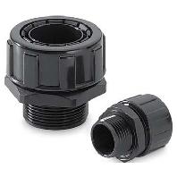 LAPP 55502463 SILVYN® MPC M20.2 BK Slangbevestiging Zwart M20 Recht 10 stuk(s)