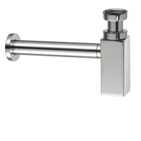 Wastafel Sifon Hotbath Pal Vierkant Chroom - thumbnail