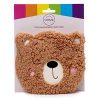 Teddybeer Rond Pluche Magnetron Heatpack Lavendel Tarwe - thumbnail