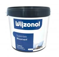 Wijzonol Superdek Muurverf - RAL 9010 - thumbnail