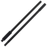 VidaXL Hooivorksteel ø3,5x127,5 cm zwart staal - thumbnail
