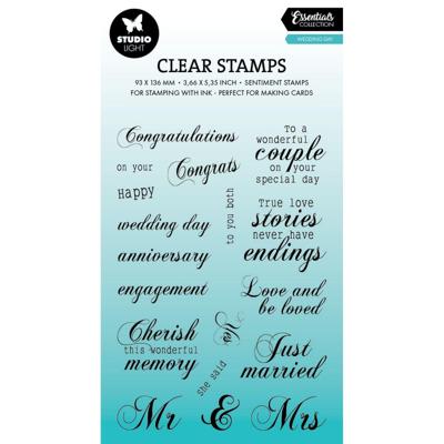 Studio Light • essentials clear stamps wedding day