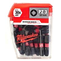 Milwaukee SHOCKWAVE™ IMPACT DUTY schroefbits PZ3 x 25 mm VE=25 - 4932430869 - thumbnail