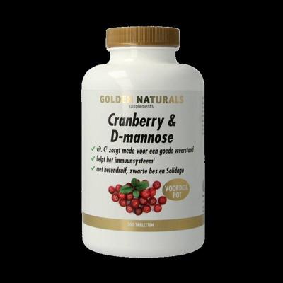 Golden Naturals Cranberry & D-Mannose Tabletten