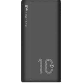 SILICON POWER QP15 Powerbank Externe batterij 10000 mAh 2x USB QC 3.0 1x USB-C PD (SP10KMAPBKQP150K) Zwart