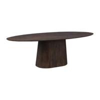 Old Inn - Eetkamertafel Oslo ovaal Bruin 240cm - thumbnail