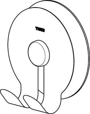 Tiger Haak Twin Hook RVS