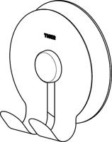 Tiger Haak Twin Hook RVS - thumbnail