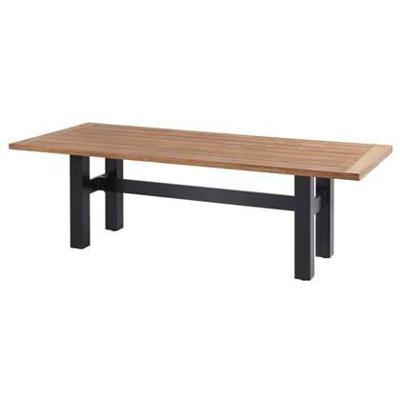 Hartman Tuintafel Sophie Yasmani Zwart 240x100cm