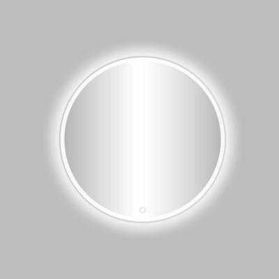 Badkamerspiegel Best Design Venetie White LED Verlichting 80x80 cm Rond Mat Wit Badkamerspiegel Best Design Venetie White LED Verlichting 80x80 cm Rond Mat Wit