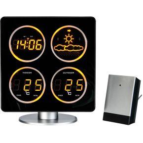 Techno Line Wetterstation WS 6830 Draadloos weerstation Aantal sensoren max.: 1