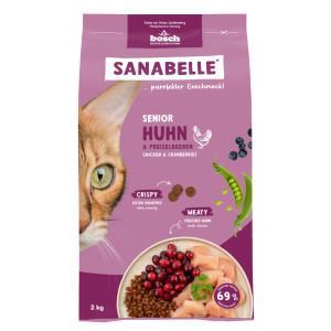 Sanabelle Senior met kip en cranberries kattenvoer 2 kg