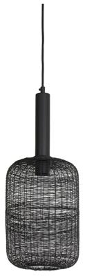 Light & Living Hanglamp 'Lekang' 55cm hoog, kleur Mat Zwart