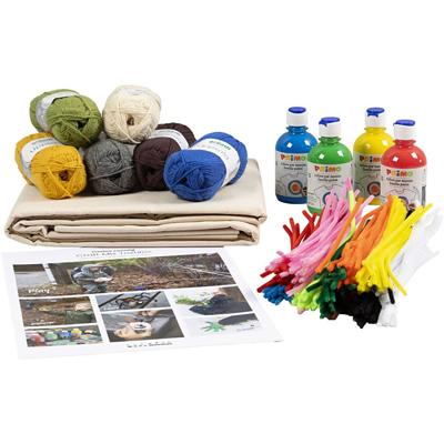 Creativ Company Groepsset textiel, 1 doos Creativ Company Groepsset textiel, 1 doos