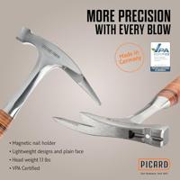 Picard Geheel stalen lathamer | 800 g met magneet | glad | 800 g | 1 stuk - 0079080 - 0079080 - thumbnail