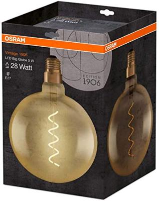 OSRAM HOMELIGHTING 4058075092013 LED-lamp Energielabel G (A - G) E27 Globe 4 W = 28 W Warmwit (Ø x l) 200 mm x 200 mm 1 stuk(s)
