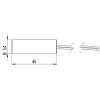 Picotronic Lasermodule Punt Rood 1 mW DB650-1-3-FA(14x45)-AP - thumbnail