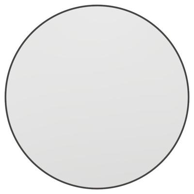 Haceka Deco spiegel - 80x80cm - rond - mat zwart 2015963 Haceka Deco spiegel - 80x80cm - rond - mat zwart 2015963