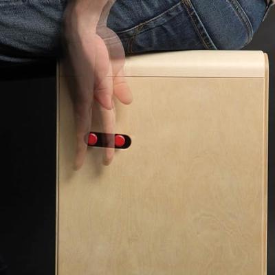 Sela SE 010 CaSela Pro Satin Nut cajon met switch
