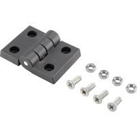 Basetech Kunststof scharnier 70 x 50 x 10 mm 70 mm 1 stuk(s) - thumbnail