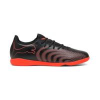 PUMA Future 9 Play Zaalvoetbalschoenen (IN) Zwart Rood - thumbnail