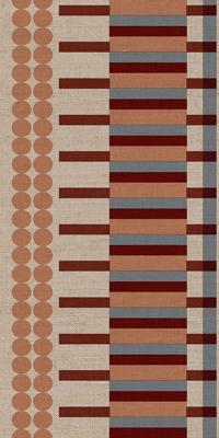 Cristiana Masi Arche Behangrand met grafische print - B39088