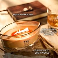 Woodwick Golden Bourbon Ellipse Candle - thumbnail