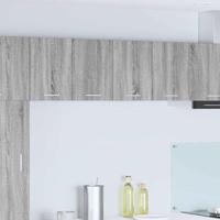 Hangkast Riga 2 pcs Grijs Sonoma en Wit 60 x 31 x 40 cm - thumbnail