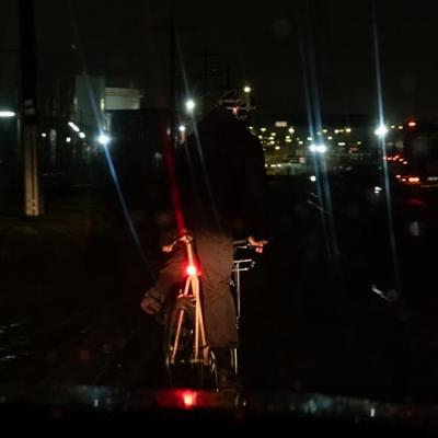 KNOG Blinder rear - peace - black