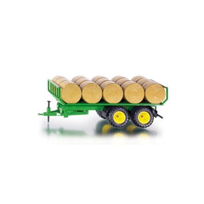 Siku 2891 aanhanger met ronde balen 1:32