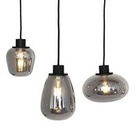 Steinhauer Hanglamp reflexion L 145 cm B 25 cm 2680 zwart - thumbnail