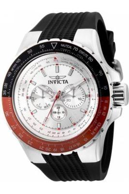 Horlogeband Invicta 33027.01 Rubber Zwart Horlogeband Invicta 33027.01 Rubber Zwart