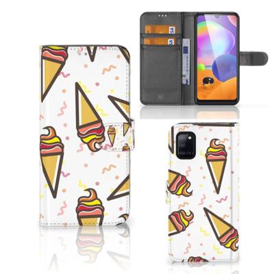 Samsung Galaxy A31 | Book Cover | Icecream Samsung Galaxy A31 | Book Cover | Icecream