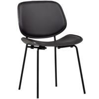 WOOOD Eetkamerstoel 'Close' PU en Hout - thumbnail