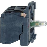 Schneider Electric ZB5AW0B11 Hulpschakelaar, LED-element Met bevestigingsadapter, Met fitting 1x NO Wit Moment 24 V/DC, 24 V/AC 1 stuk(s) - thumbnail
