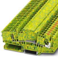 Phoenix Contact 3212302 Aardingsklem 8.2 mm Push-Lock-veeraansluiting Groen, Geel 50 stuk(s) - thumbnail