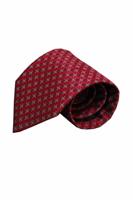 Alberto Vincelli Rode zijden stropdas Livorno 01 - thumbnail