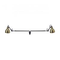 DCW Editions Lampe Gras N213 Double Round Wandlamp - Messing - thumbnail