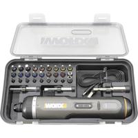 Worx WX242 Accu-schroefmachine 4 V 2.0 Ah Li-ion Incl. koffer - thumbnail