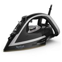 Tefal Puregliss FV8062E0 strijkijzer Droog- & stoomstrijkijzer Durilium AirGlide Autoclean soleplate 3000 W Zwart, Grijs - thumbnail
