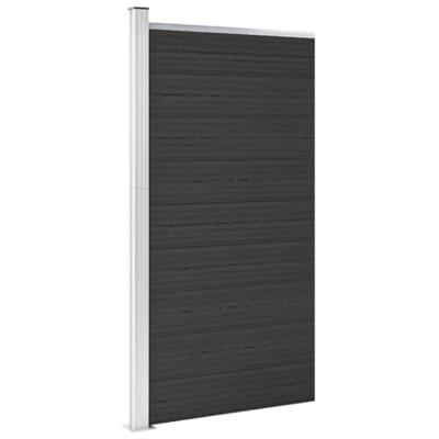 Schuttingpaneel 95x186 cm HKC zwart