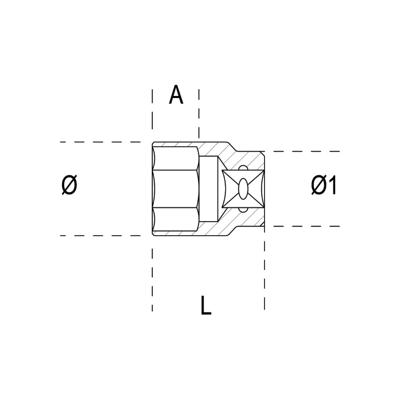 Beta 920U 18 Gearlock dopsleutels | 1/2" aandijfvierkant | verchroomd - 009201718 009201718 Beta 920U 18 Gearlock dopsleutels | 1/2" aandijfvierkant | verchroomd - 009201718 009201718