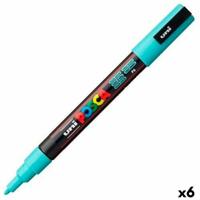 Markeerstift POSCA PC-3M Turquoise (6 Stuks) - thumbnail