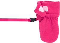 Playshoes babywantjes fleece uni fuchsia Maat - thumbnail